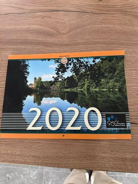 calendrier Orval trappiste 2020, Collections, Marques de bière, Enlèvement ou Envoi, Neuf, Autres types, Autres marques