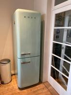 Grote Smeg koel- vriescombinatie mint, Ophalen, Zo goed als nieuw, Met aparte vriezer