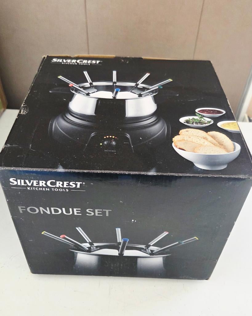 SilverCrest – Appareil à fondue électrique, Electroménager, Fondue, Enlèvement, Neuf, Électrique, Service à fondue