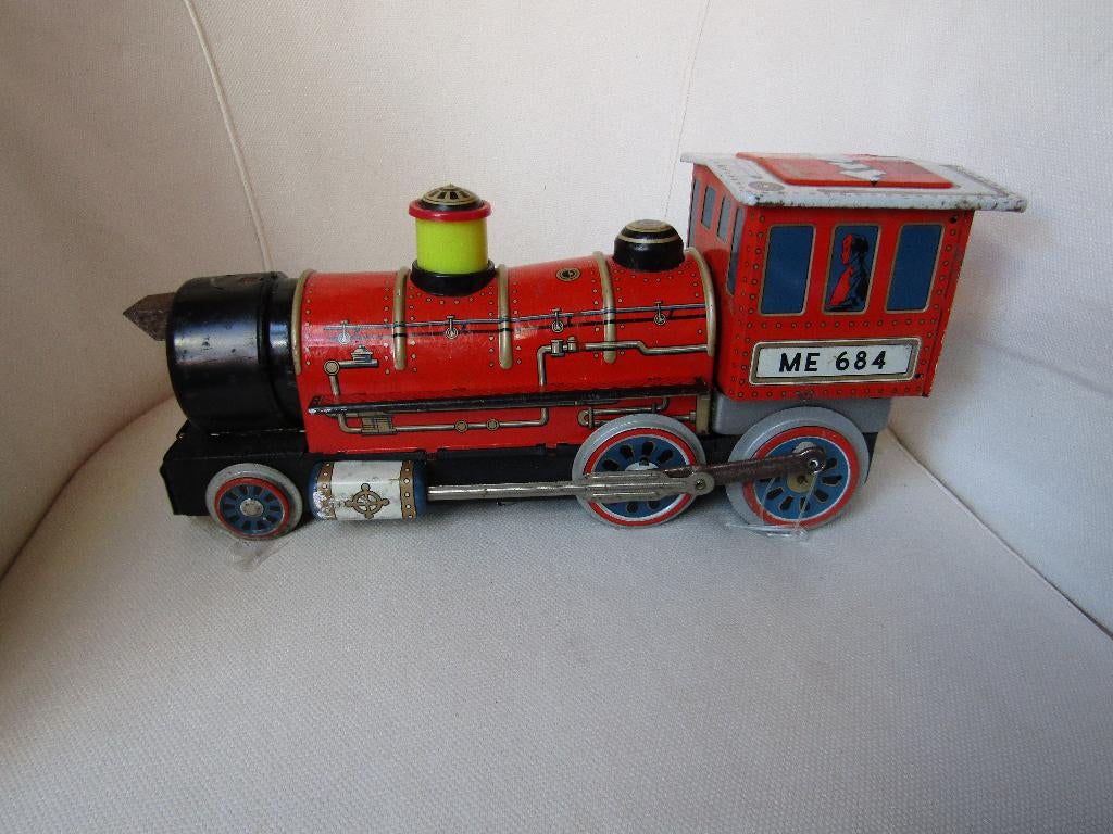 Superbe loco ME684, train SNCF, 1970, Antiquités & Art, Antiquités | Jouets, Enlèvement ou Envoi