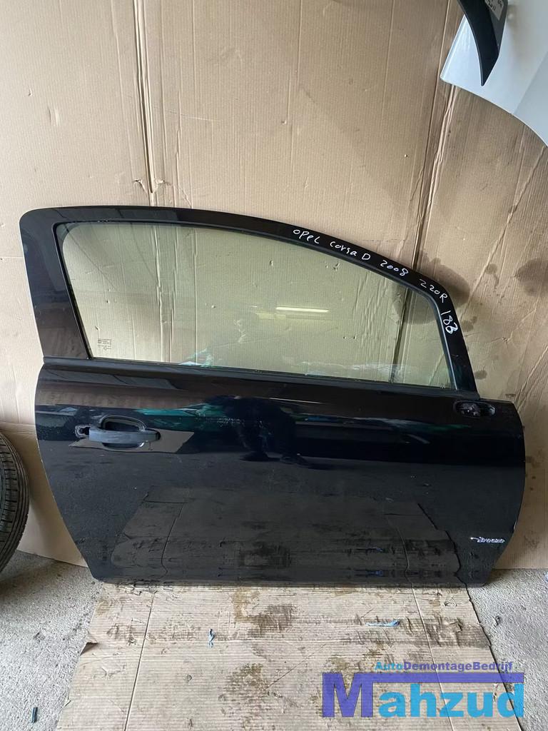 OPEL CORSA D ZWART Z20R Rechter rechts deur portier 3 deurs, Gebruikt, Deur, Opel Automobile GmbH, Kontakt@opel-infoservice.de