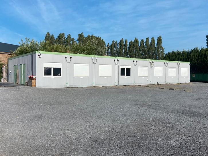 UNITS CABINES 24.20 m op 12.25 m, Doe-het-zelf en Bouw, Bouwketen en Schaftketen, Zo goed als nieuw, Ophalen