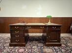Klassiek Engels Chesterfield Bureau Partnerdesk, Antiek en Kunst, Ophalen