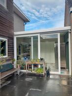 Fenêtre coulissante d'occasion B3m80 - H 2m40, Jardin & Terrasse, Verrières, Enlèvement, Véranda