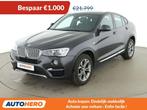 BMW X4 xDrive 20d (année de construction 2015), Autos, BMW, Argent ou Gris, Achat, Cruise Control, Noir