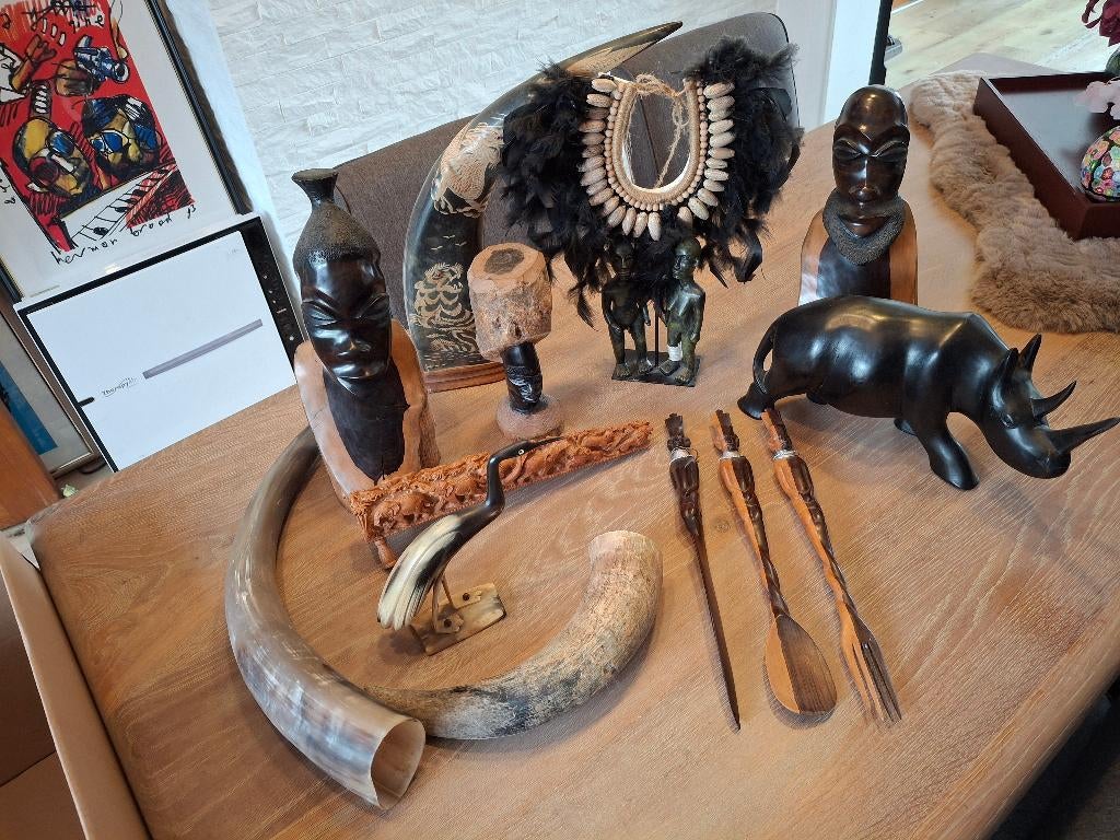 Afrikaanse kunst, Ophalen