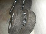 winterbanden op aluminium velgen, Pneus et Jantes, Pneus hiver, 16 pouces, Véhicule de tourisme
