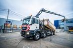 MAN TGS 32.420 BL + HIAB X-HIDUO 188/3x (bj 2017), Auto's, Vrachtwagens, Achterwielaandrijving, Euro 6, MAN, Wit