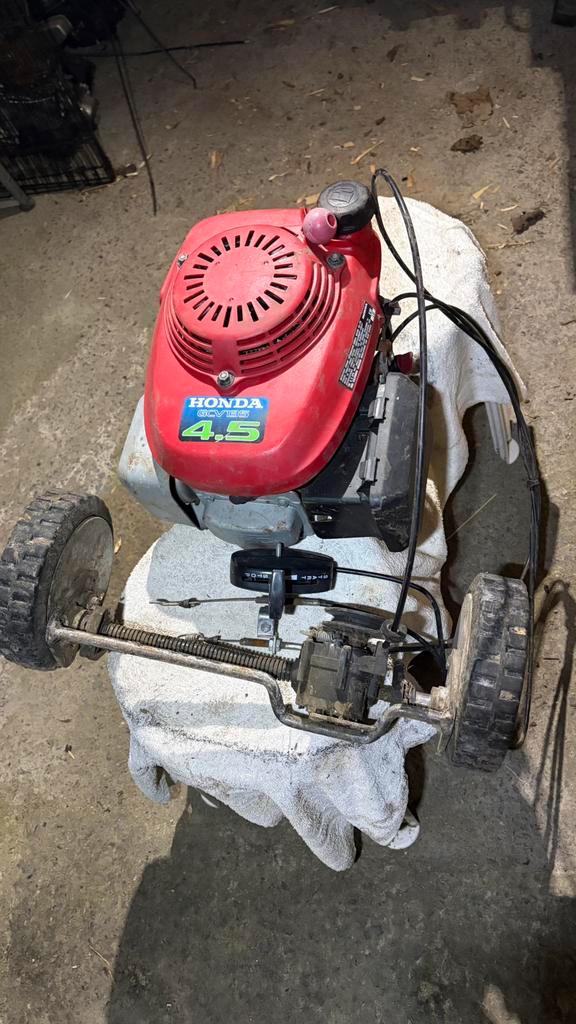Honda 4,5PK grasmaaimotor, Jardin & Terrasse, Tondeuses à gazon, Comme neuf, Enlèvement