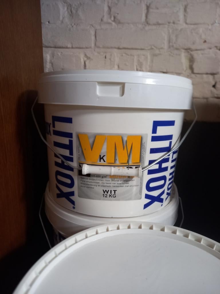 Peinture murale Lithox VM vit 12kg, Bricolage & Construction, Enlèvement