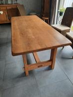Te koop eetkamertafel met twee verlengstukken, Ophalen, Eikenhout