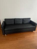 Canapé noir convertible 3p Ikea Friheten (225cm x 105cm), Maison & Meubles, 100 cm, Enlèvement, Utilisé, Noir