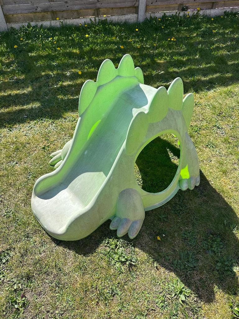 Kleine glijbaan, Ophalen, Gebruikt, Glijbaan