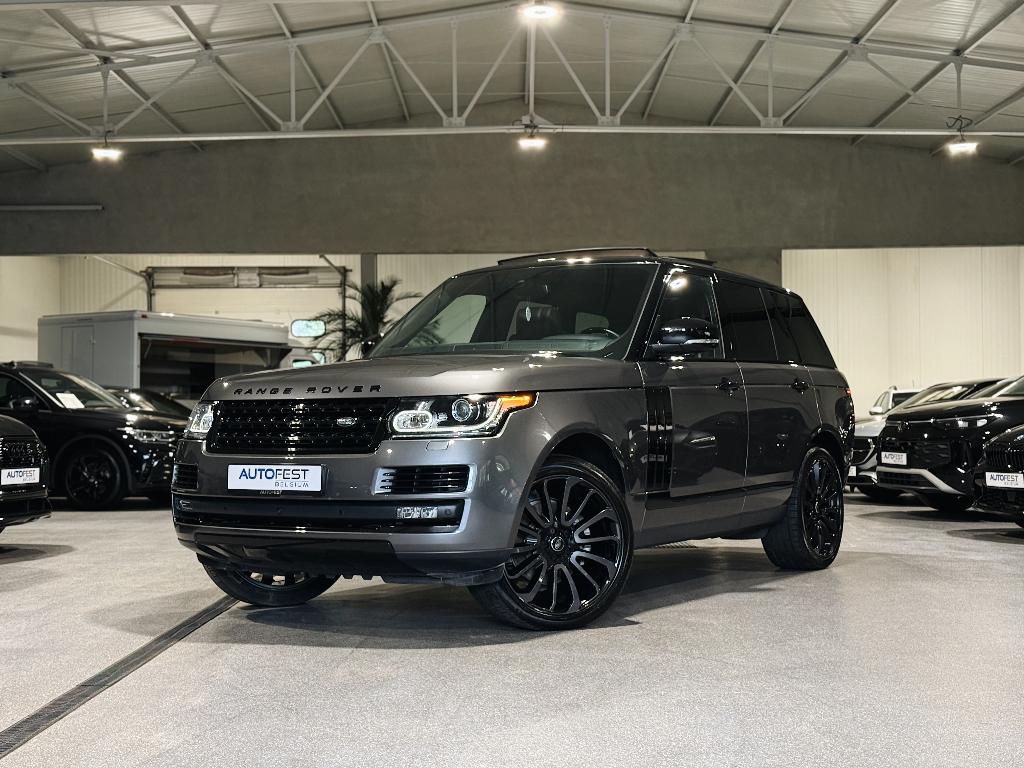 Land Rover Range Rover TDV6 Vogue | Corris Grey - Garantie, Auto's, Automaat, 2993 cc, Sound system, Leder