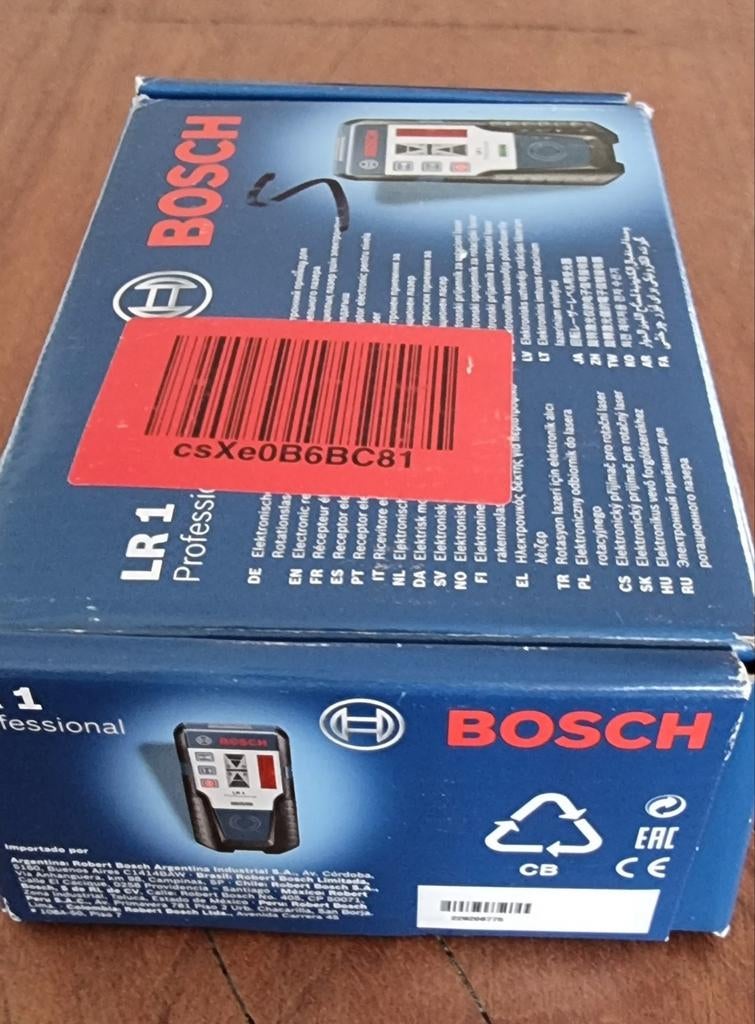 Récepteur laser Bosch Professional LR 1, Envoi