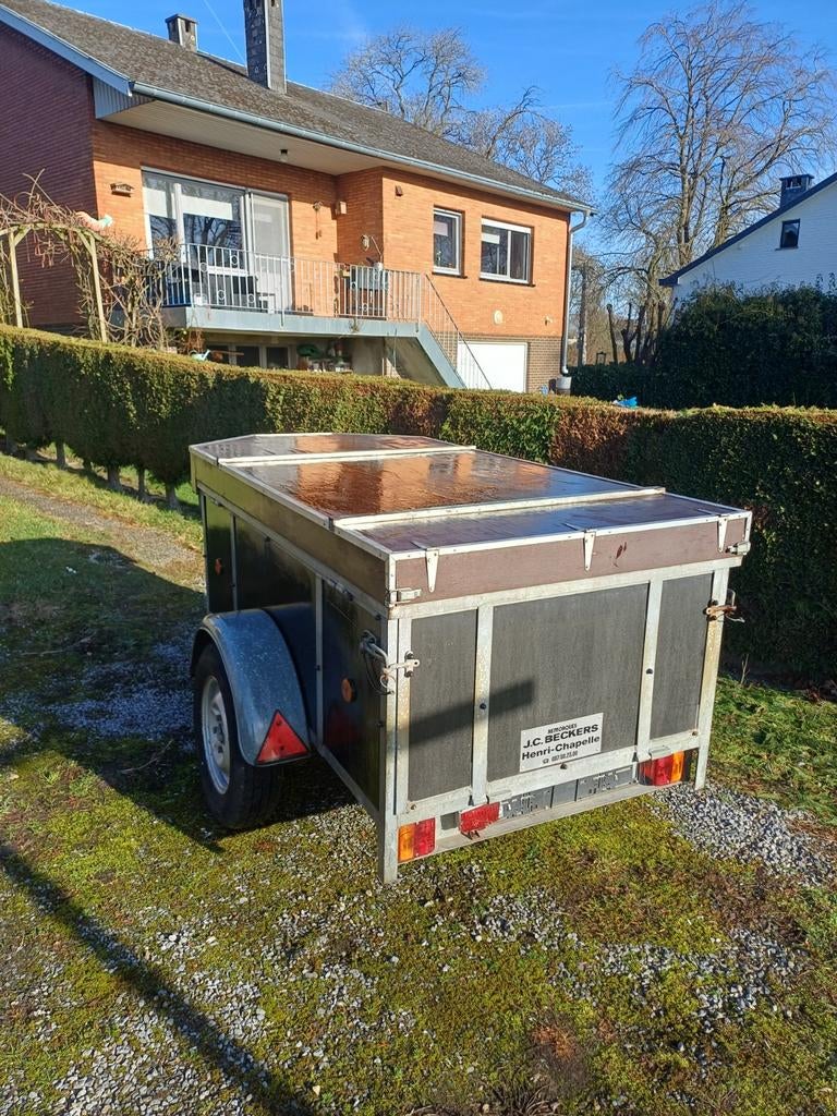 Remorque de bagages Becker 2x1x70m