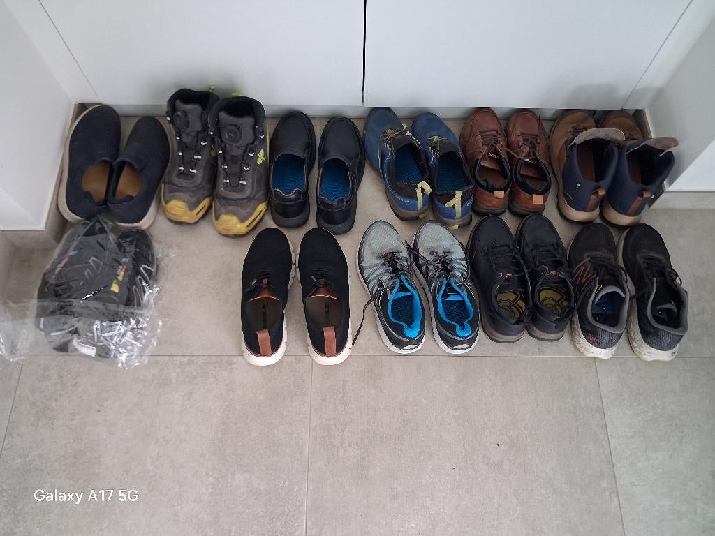 schoenen maat 44-45-46, Kleding | Heren, Schoenen, Ophalen, Overige kleuren, Wandelschoenen, Diverse merken