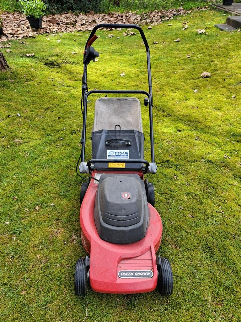 Elektrische grasmaaier Leonardo da Vinci 50, Queen garden., Jardin & Terrasse, Comme neuf, Queen garden, Leonardo da Vinci 50