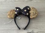 Disney Minnie Mouse gouden oortjes, Ophalen of Verzenden, Overige figuren, Zo goed als nieuw, Kleding of Textiel