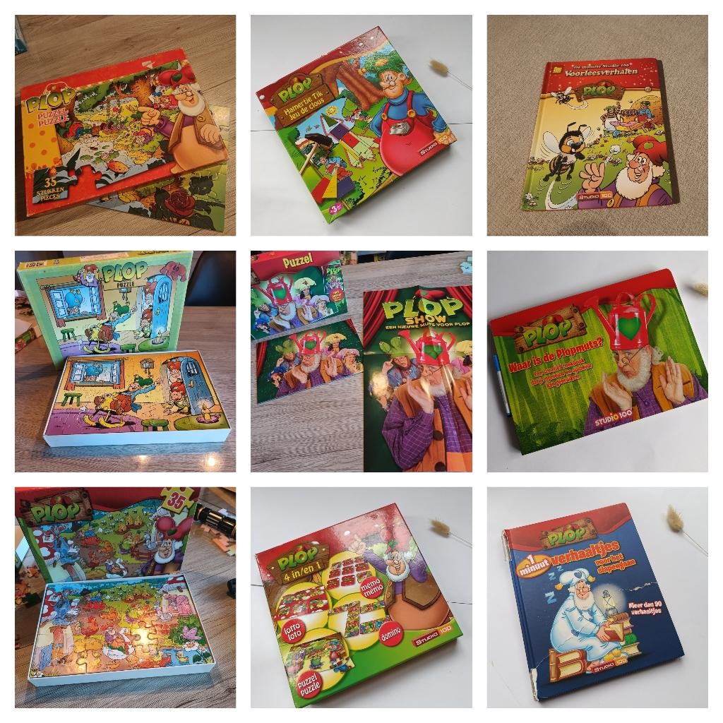 Plop Pakket, Ophalen of Verzenden, 10 tot 50 stukjes, Gebruikt, 6 maanden tot 2 jaar