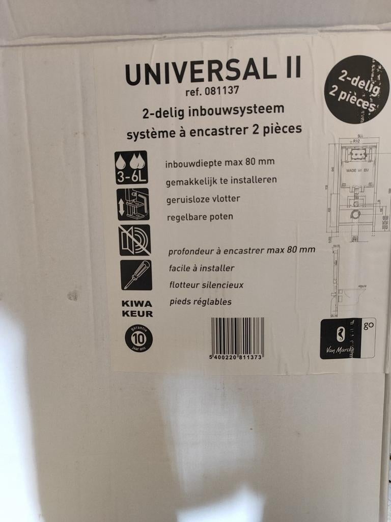 Hangtoilet, Doe-het-zelf en Bouw, Sanitair, Ophalen