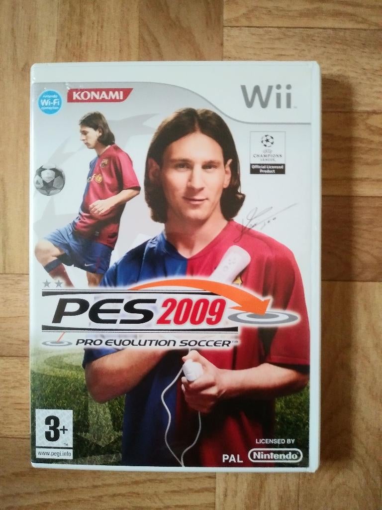 Pro Evolution Soccer 2009 of PES 2009 voor Wii of Wii U, Games en Spelcomputers, Games | Nintendo Wii, Zo goed als nieuw, Sport