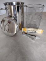 Casserolle et couteau pour asperges, Huis en Inrichting, Keuken | Potten en Pannen, Ophalen, Gebruikt, Inox, Pot, Bus of Blik