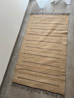 Hangebreide vloerkleed, 150 à 200 cm, Crème, Comme neuf, Enlèvement