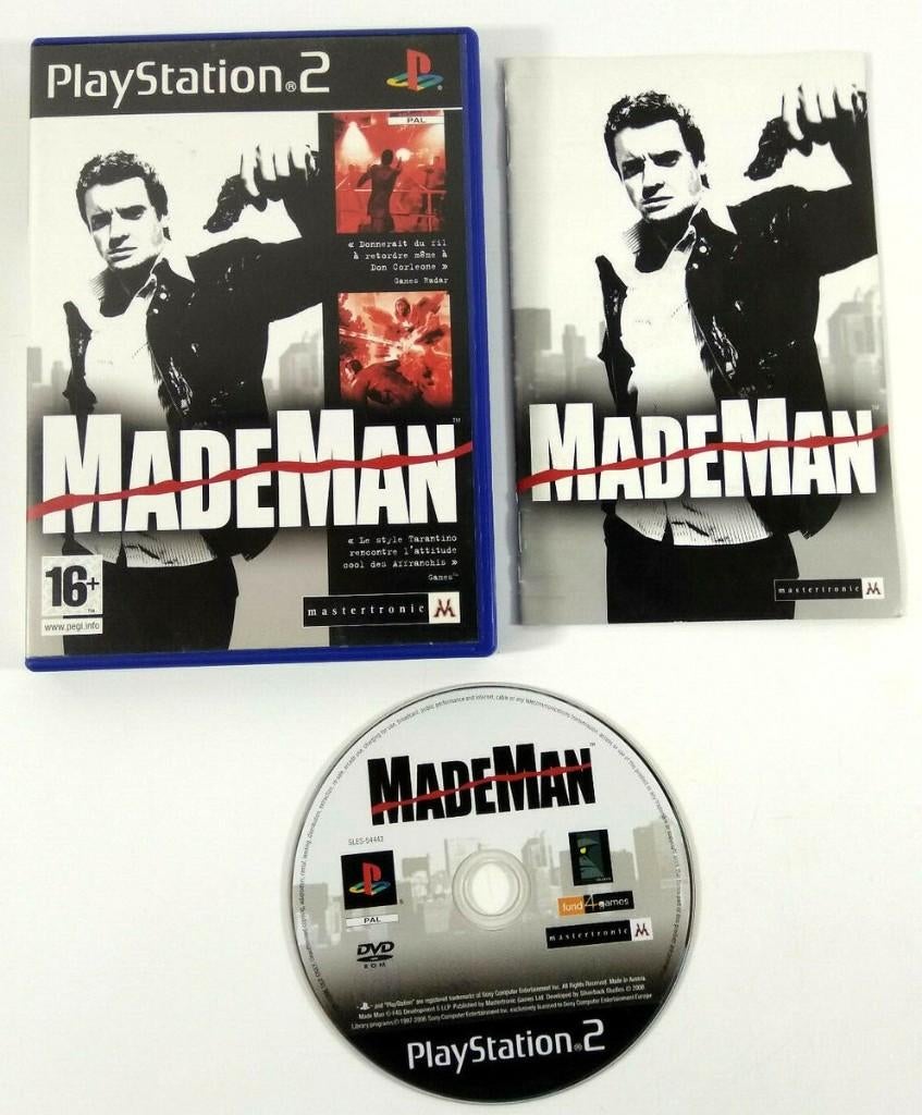 Made Man, Consoles de jeu & Jeux vidéo, Jeux | Sony PlayStation 2, Enlèvement ou Envoi, 1 joueur, Aventure et Action, Comme neuf