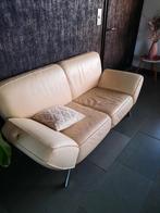 Canapés, Maison & Meubles, Canapés | Coins salons complets, Enlèvement, Utilisé, Cuir, Modern