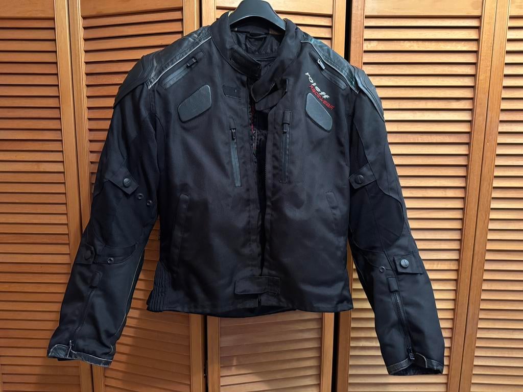 Roleff motorjas maat M, Ophalen, Tweedehands, Heren, Jas | textiel