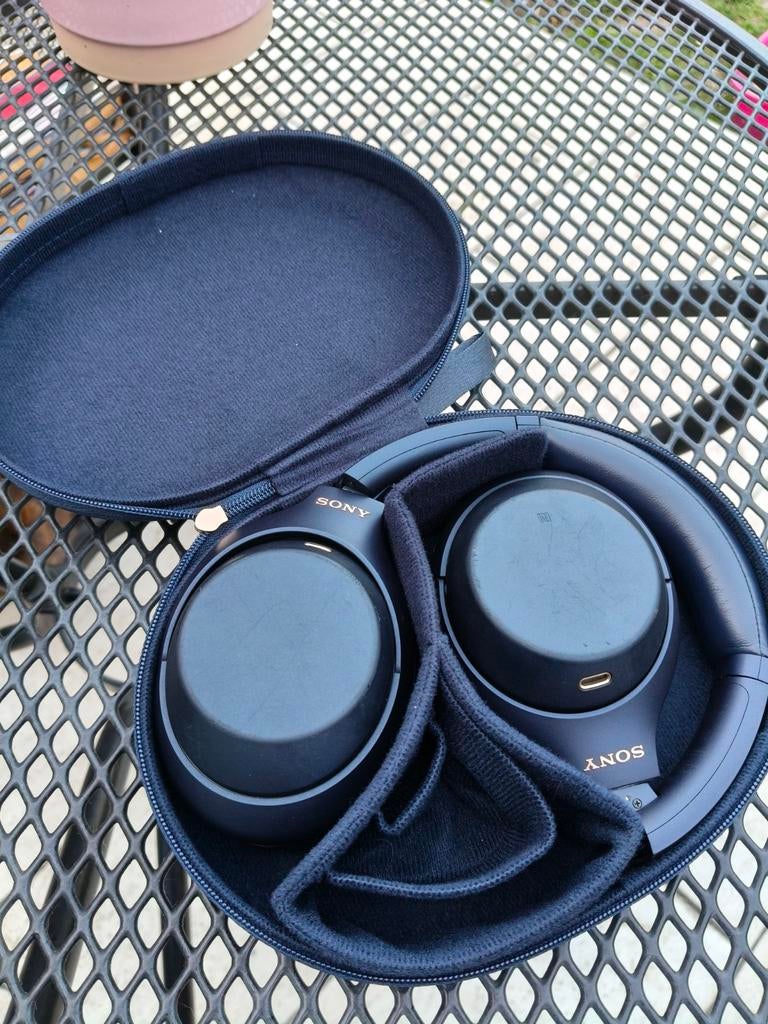 Sony WH‑1000XM4 noise‑cancelling koptelefoon donkerblauw, TV, Hi-fi & Vidéo, Casques audio, Enlèvement, Sony