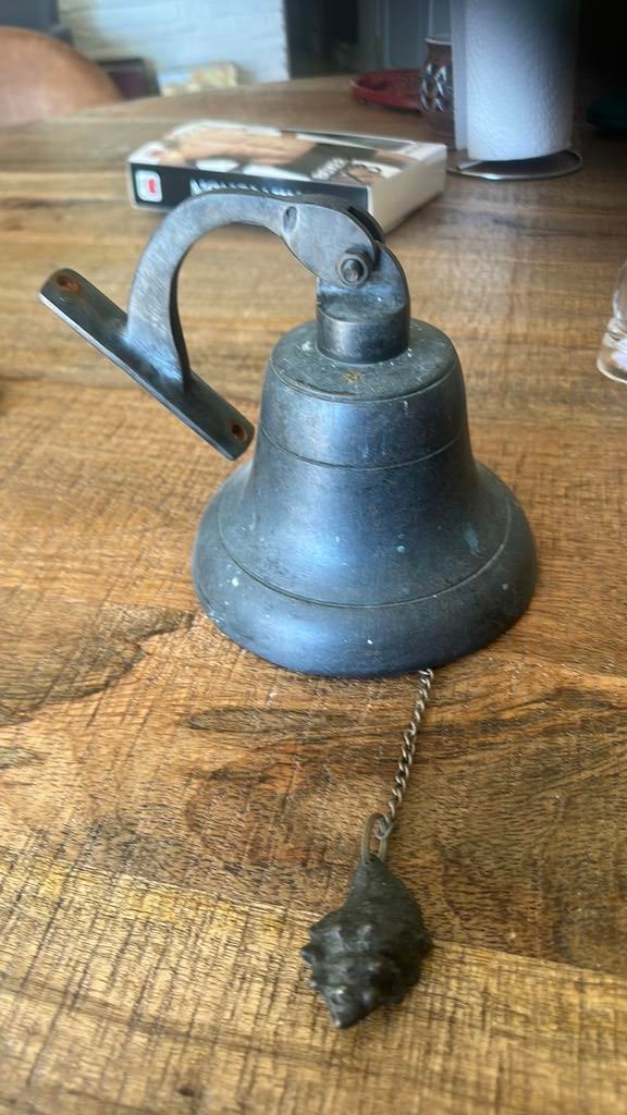 Zwaar deurbel, Antiek en Kunst, Ophalen of Verzenden