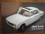PEUGEOT 304  1971, Boeken, Ophalen of Verzenden, Nieuw, Peugeot