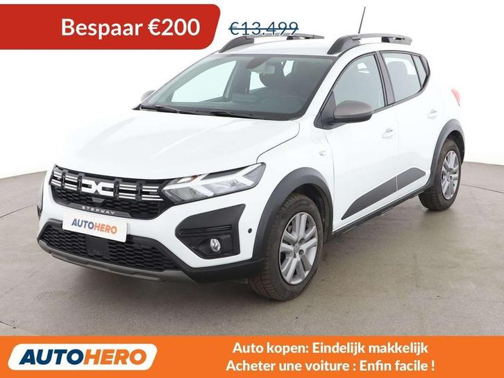 Dacia Sandero 1.0 TCe Stepway Expression (bj 2023), Auto's, Dacia, Te koop, Sandero Stepway, ABS, Achteruitrijcamera, Airbags