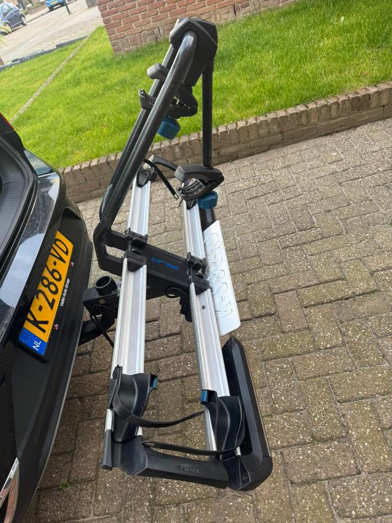 Zgan XLC  Azura led fietsendrager kantelbaar & inklapbaar, Ophalen, Elektrische fiets, Zo goed als nieuw, 2 fietsen