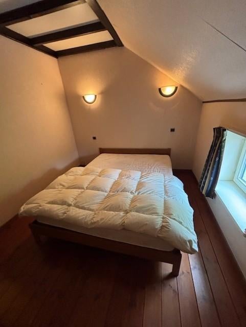 Bed met lattenbodem, Maison & Meubles, Chambre à coucher | Lits, Enlèvement, Utilisé, 200 cm, Bois