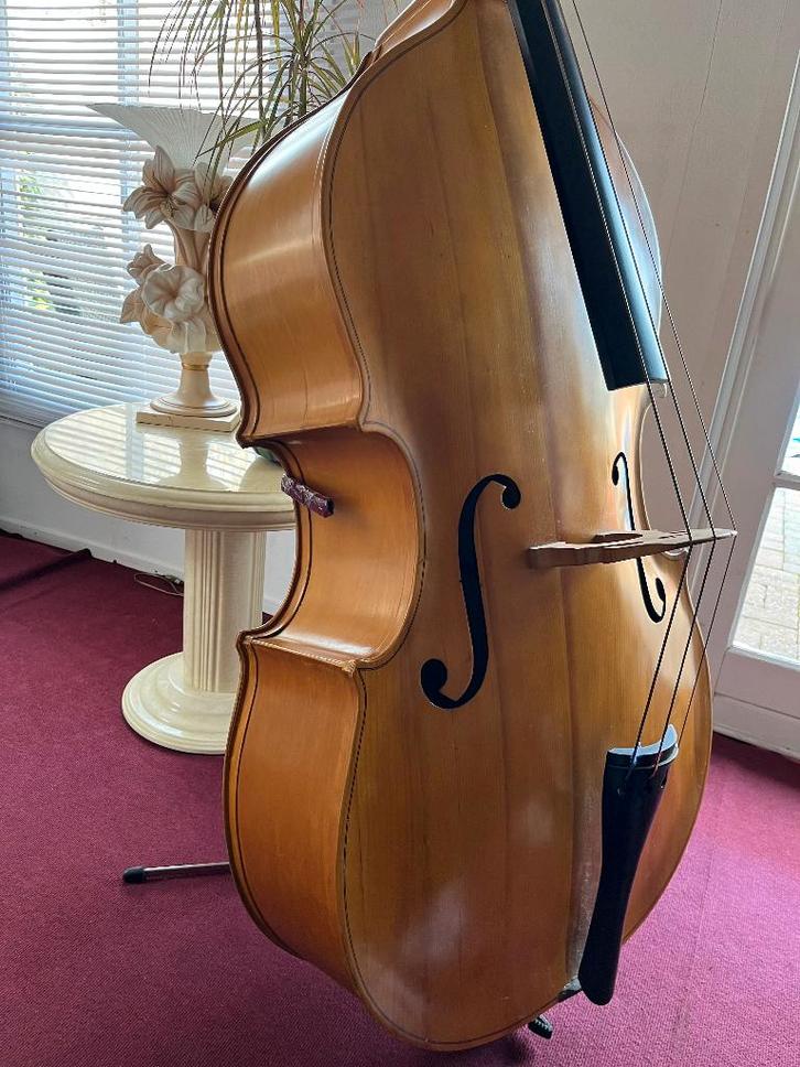 contrabas 4/4, Musique & Instruments, Instruments à cordes frottées | Contrebasses, Utilisé, Contrebasse 4/4, Enlèvement