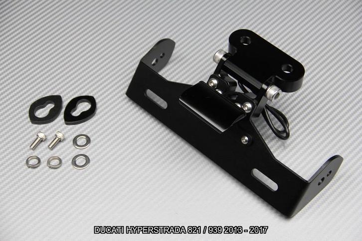 Support de plaque DUCATI HYPERSTRADA 821 / 939 2013 - 2017, Motos, Accessoires | Autre, Neuf, Enlèvement ou Envoi