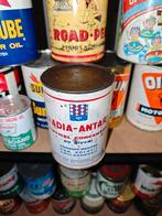 Ancien bidon d' huile olieblikk oil can, Collections, Enlèvement ou Envoi, Utilisé, Emballage