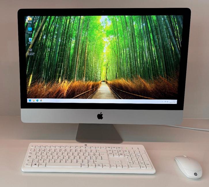!!! iMac 27” - Windows 11 - Core i5 - 24 Gb Ram !!!, Informatique & Logiciels, Apple Desktops, Comme neuf, iMac, 4 Ghz ou plus