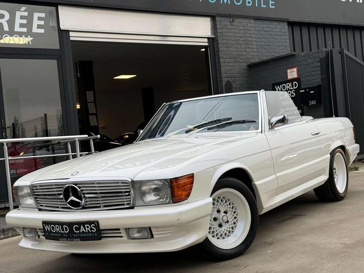 Mercedes-Benz SL-Klasse 350 CABRIOLET // BODY KIT // ANCETRE, Autos, Oldtimers & Ancêtres, Entreprise, Achat, Intérieur cuir, Peinture métallisée