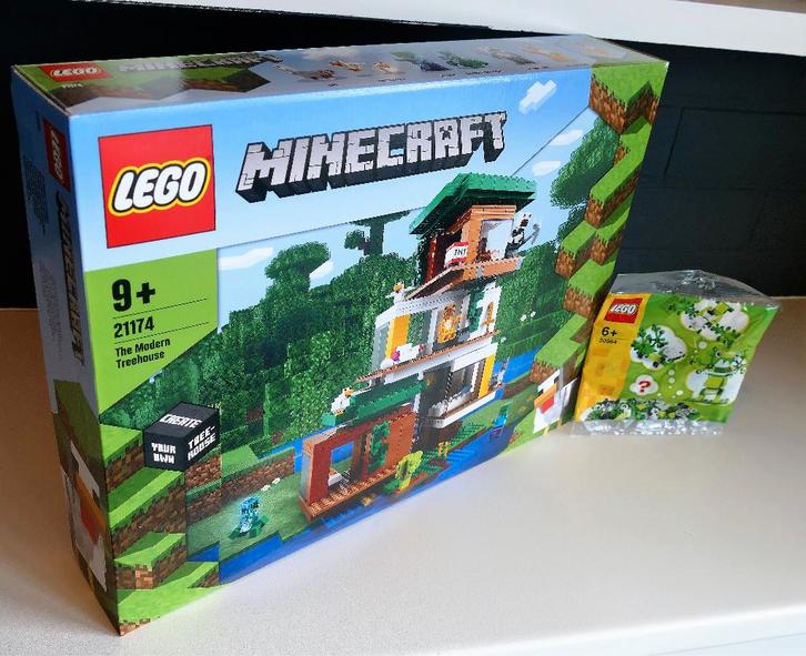 lego 21174 La cabane moderne dans les arbres + 30564 nouveau, Enfants & Bébés, Jouets | Duplo & Lego, Neuf, Lego, Ensemble complet