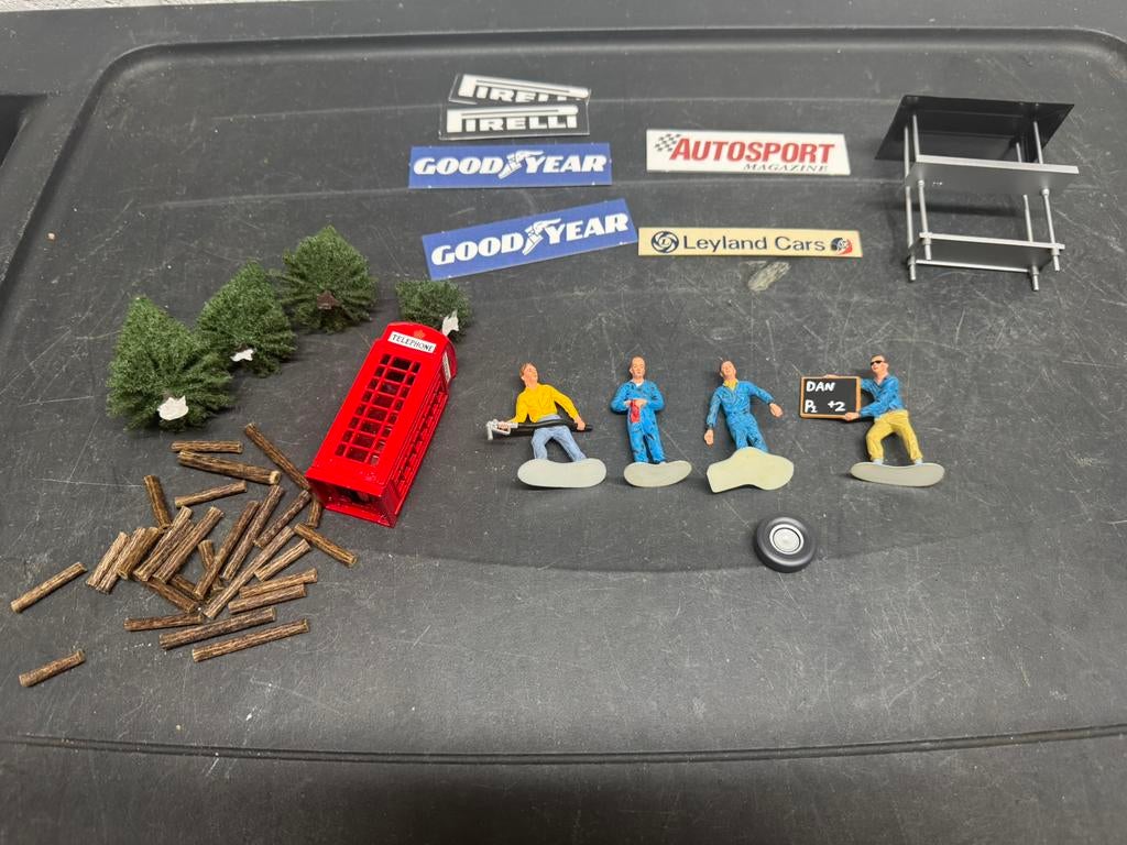 Slot 1/32 circuitdecoratieset, Kinderen en Baby's, Speelgoed | Racebanen, Ophalen of Verzenden, Zo goed als nieuw, Racebaan, Carrera