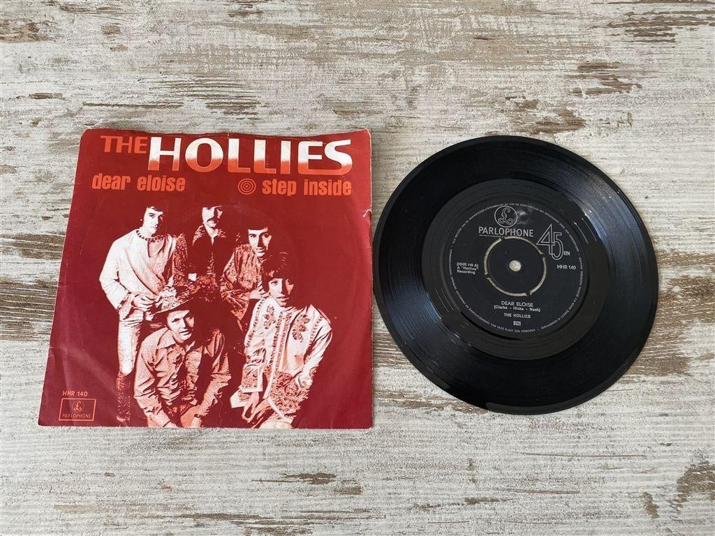 The Hollies - dear eloise / step inside singles [1287], Cd's en Dvd's, Vinyl Singles, Zo goed als nieuw, Verzenden