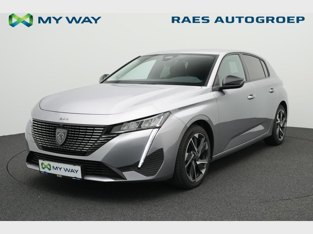 Peugeot 308 308 1.2 PureTech Allure Pack S&S (EU6.4), Auto's, 109 g/km, Bedrijf, Navigatiesysteem, Zilver of Grijs