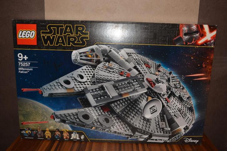 LEGO Star Wars 75257 – Millennium Falcon Gloednieuw & Sealed, Kinderen en Baby's, Speelgoed | Duplo en Lego, Nieuw, Lego, Complete set