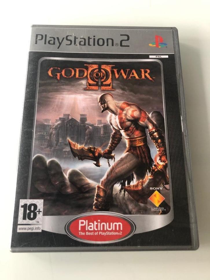 PS2 God of War Platinium versie (1), Games en Spelcomputers, Games | Sony PlayStation 2, Gebruikt, Avontuur en Actie, 1 speler