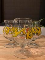 The 6 hop devils DUVEL glazen (3), Verzamelen, Ophalen of Verzenden, Zo goed als nieuw, Bierglas