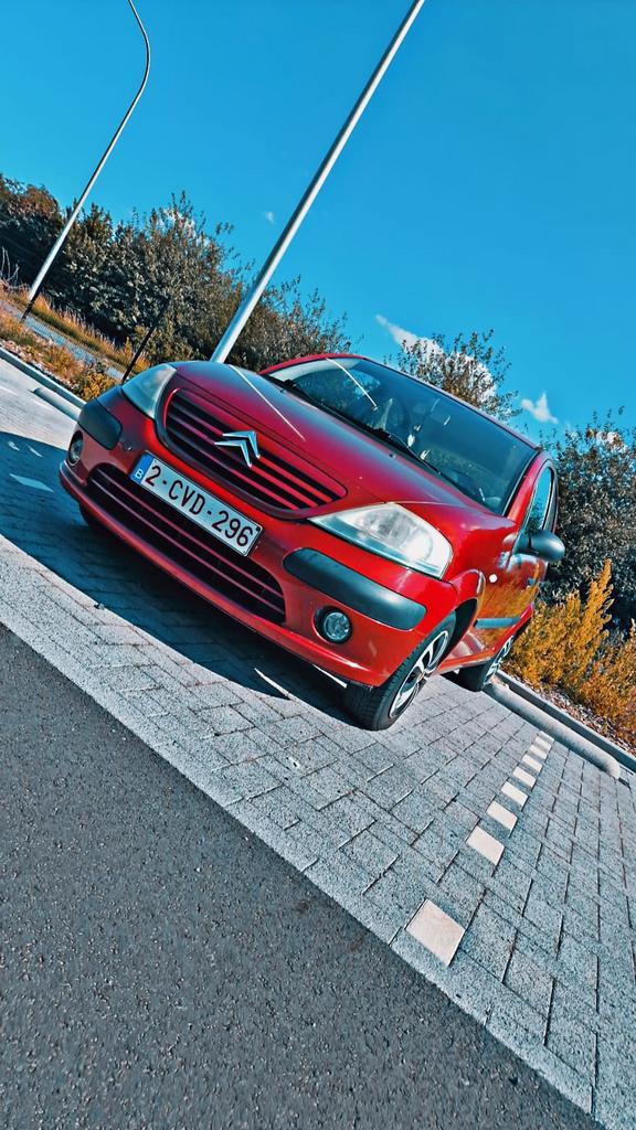 Citroën C3 1.1 benzine 2003 168.000, Auto's, Citroën, Particulier, C3, Benzine, Euro 4, Stadsauto, 5 deurs, Handgeschakeld, Rood